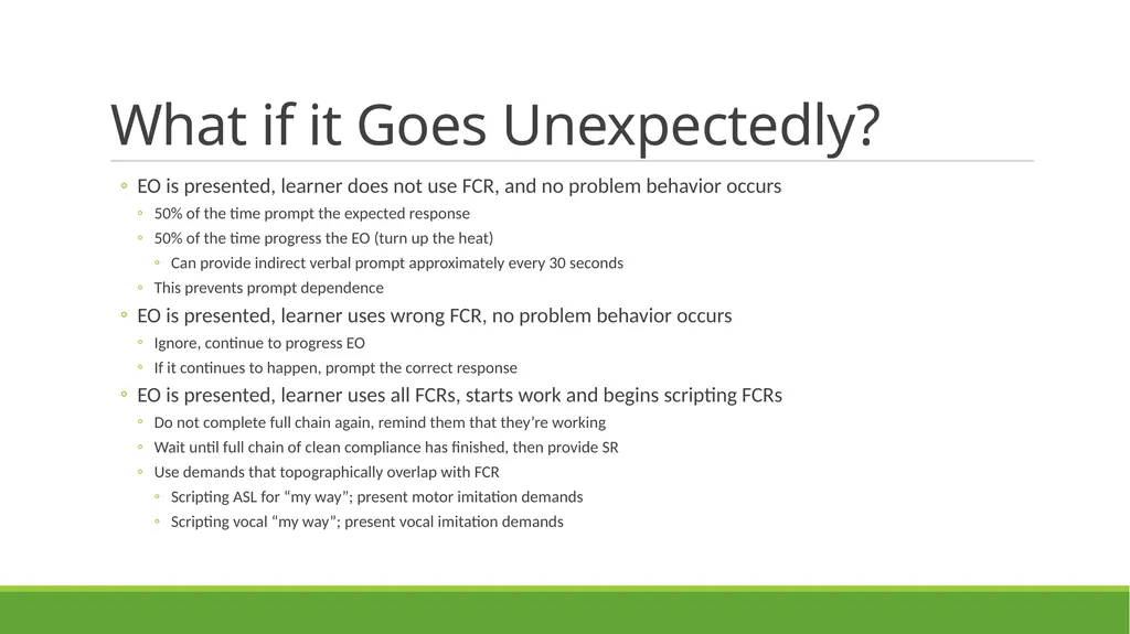 Skill-Based Treatment for Severe Problem Behavior - slide 52 of 69