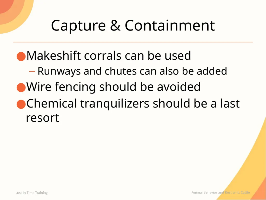 Animal Behavior and Restraint Cattle Cattle - slide 9 of 15