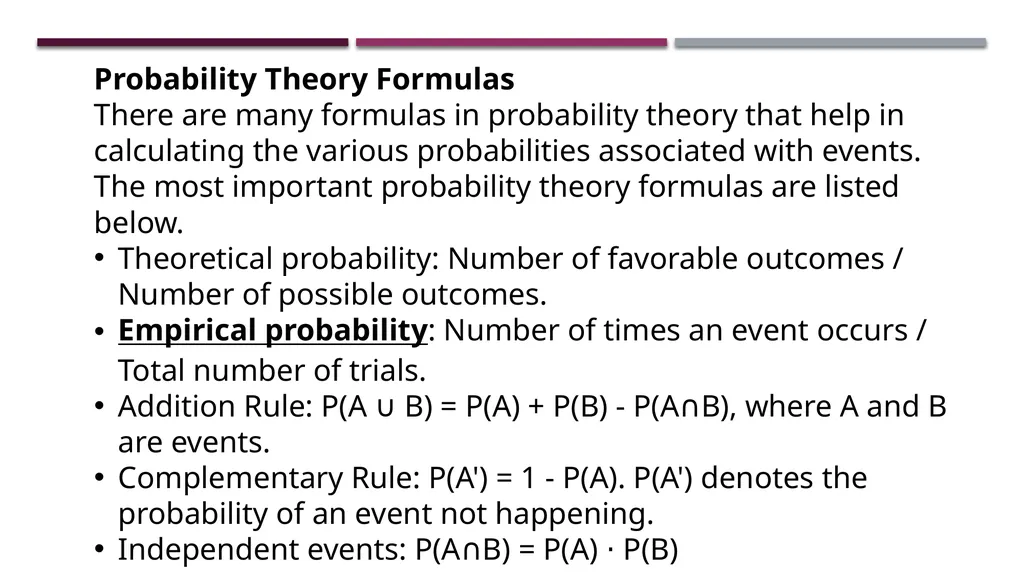 THEORY OF PROBABILITY CHAPTER 1 INTRODUCTION - slide 9 of 11
