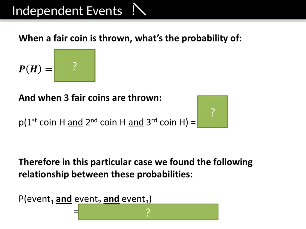 GCSE: Probability Dr J Frost - slide 12 of 41
