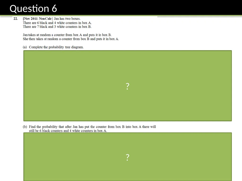 GCSE: Probability Dr J Frost - slide 27 of 41