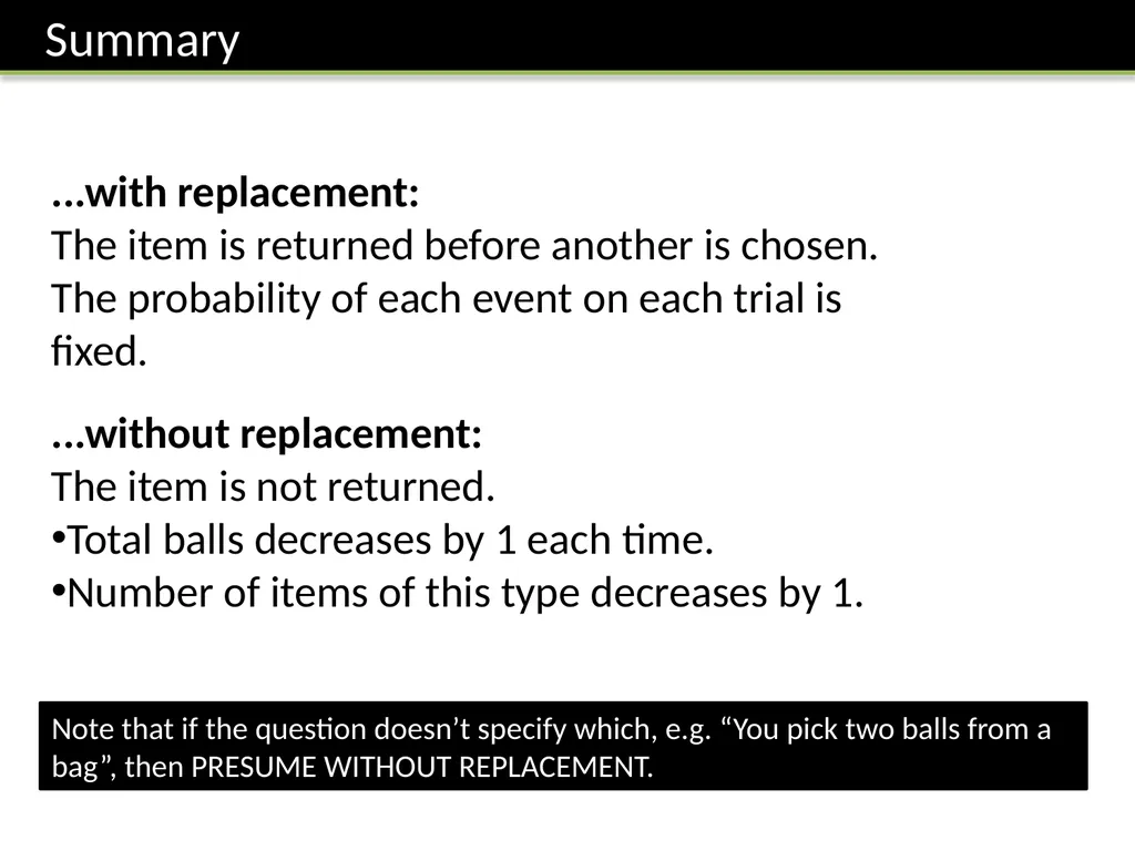 GCSE: Probability Dr J Frost - slide 20 of 41
