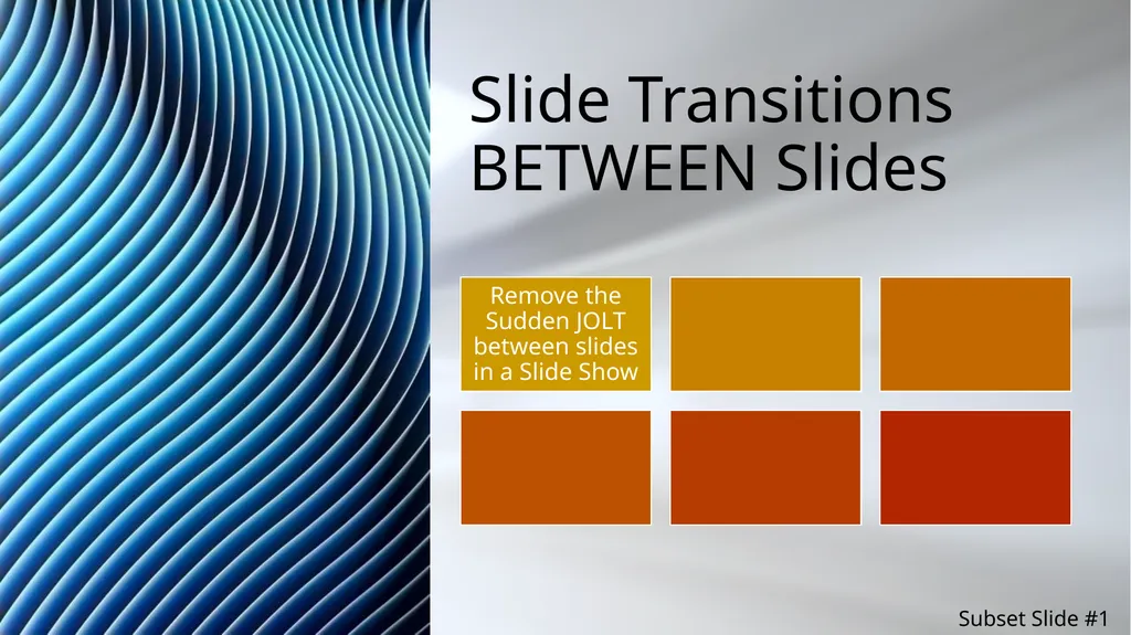 PowerPoint Motion Tools Which Tool to Use? The - slide 9 of 41