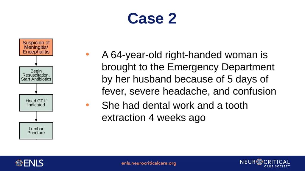 ENLS Version 5.0 Meningitis And Encephalitis - slide 21 of 39