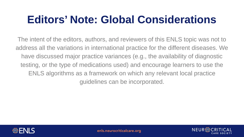 ENLS Version 5.0 Meningitis And Encephalitis - slide 3 of 39