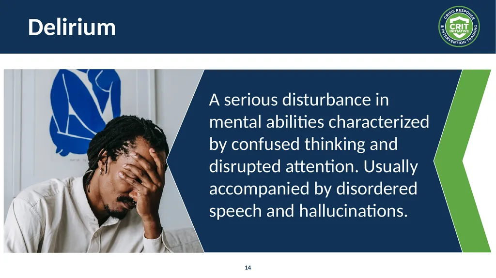 Neurocognitive Disorders Module Overview What are - slide 14 of 20