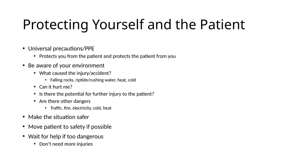First Aid Merit Badge Session 1 Welcome! - slide 23 of 25