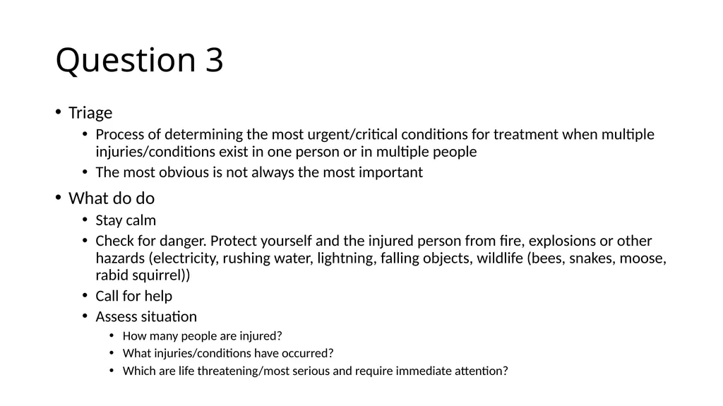 First Aid Merit Badge Session 1 Welcome! - slide 20 of 25