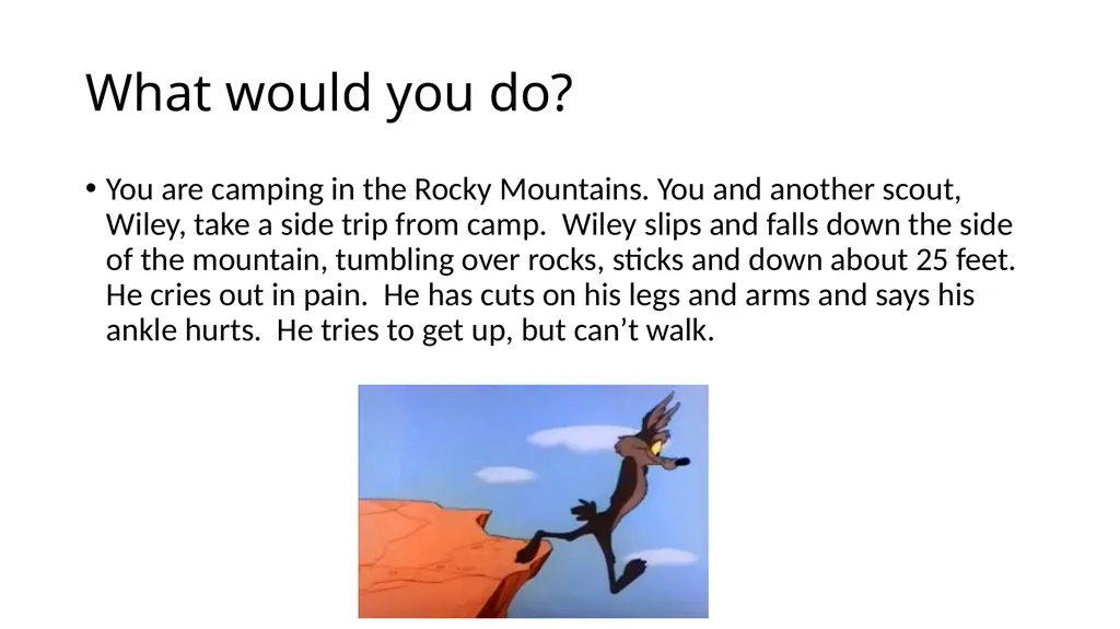 First Aid Merit Badge Session 1 Welcome! - slide 6 of 25