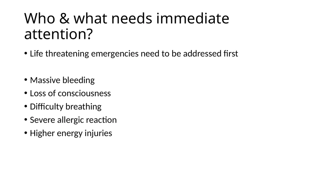 First Aid Merit Badge Session 1 Welcome! - slide 13 of 25