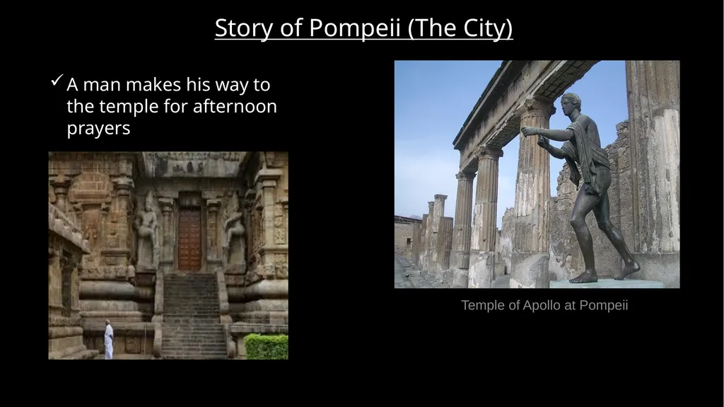 THE LOST CITY 79 A.D. What was Pompeii? What do - slide 9 of 30