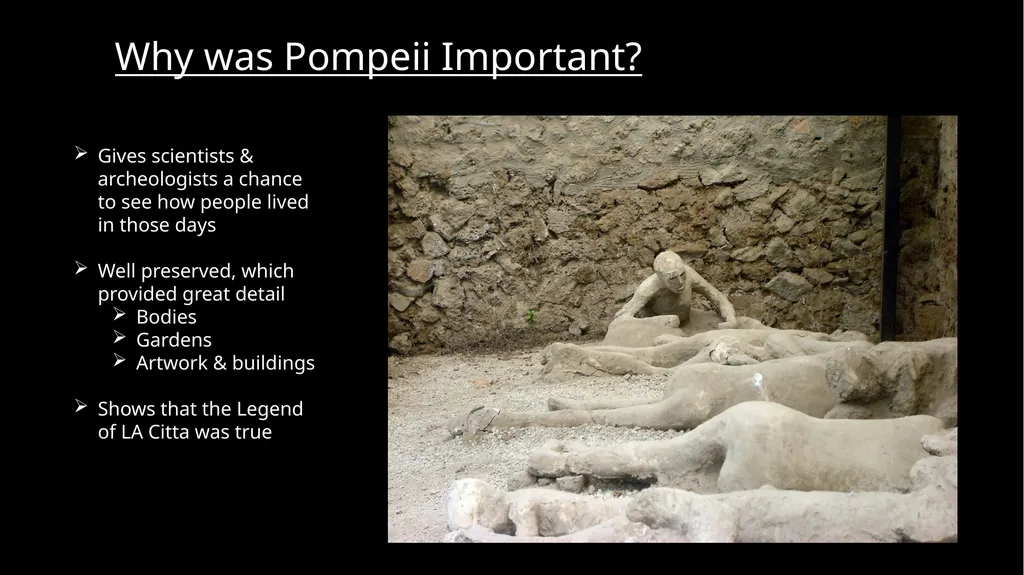THE LOST CITY 79 A.D. What was Pompeii? What do - slide 29 of 30