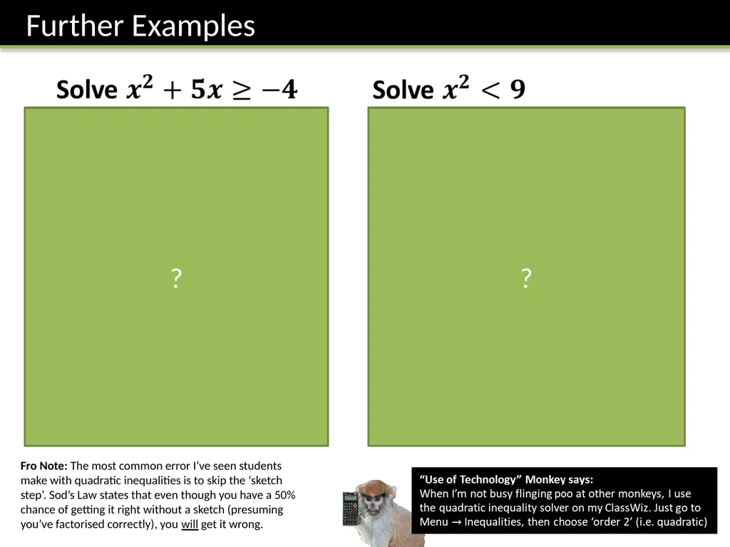 P1 Chapter 3 :: Equations and Inequalities - slide 20 of 26