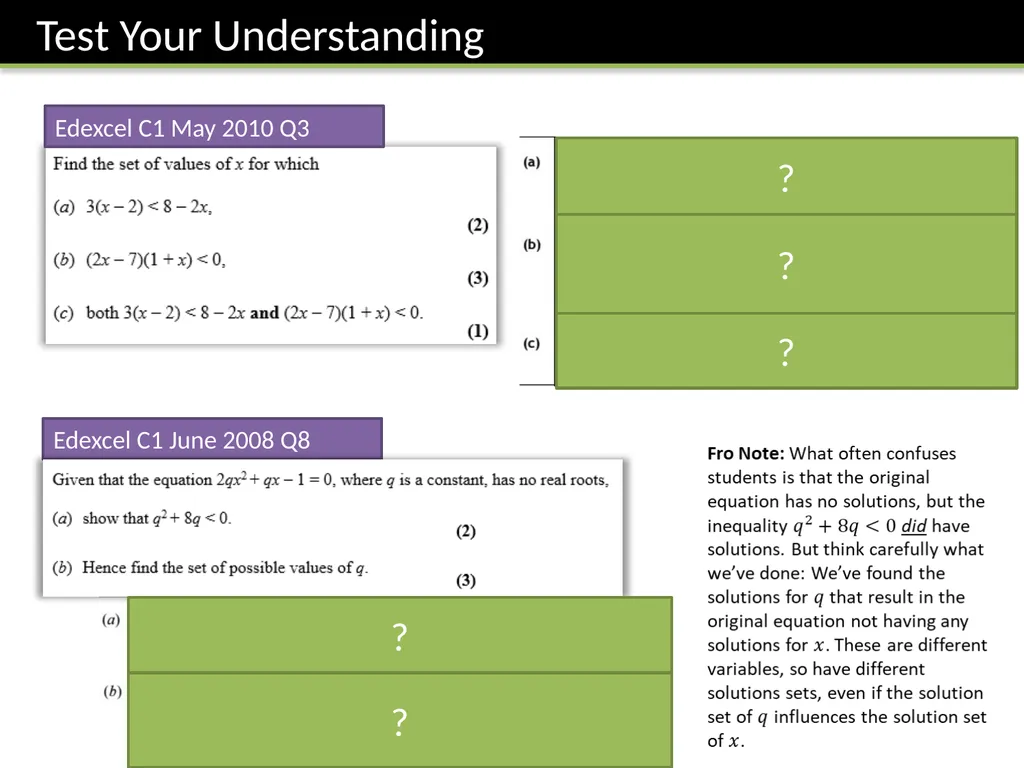 P1 Chapter 3 :: Equations and Inequalities - slide 21 of 26
