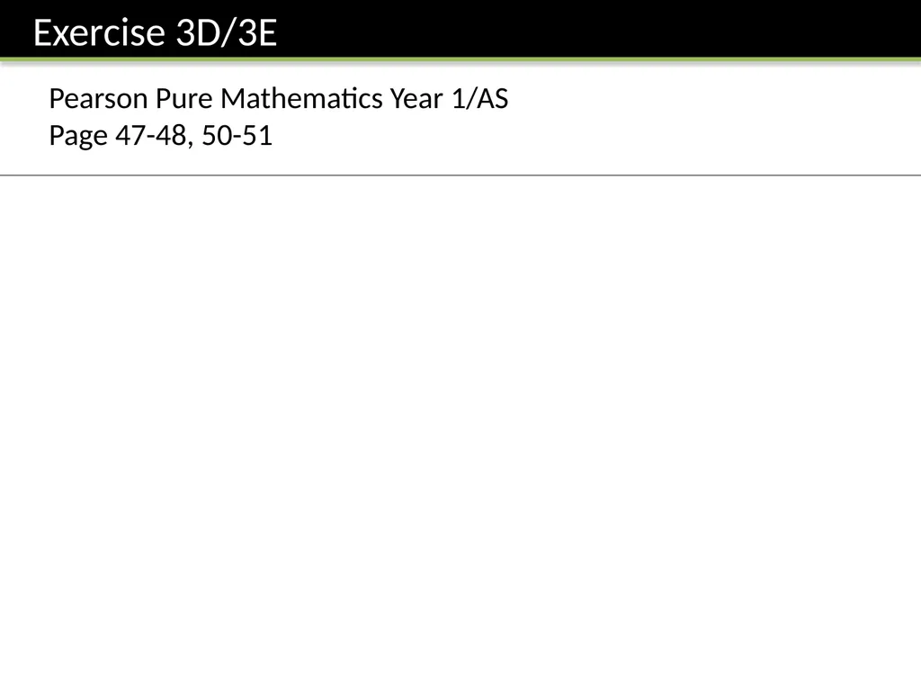 P1 Chapter 3 :: Equations and Inequalities - slide 23 of 26
