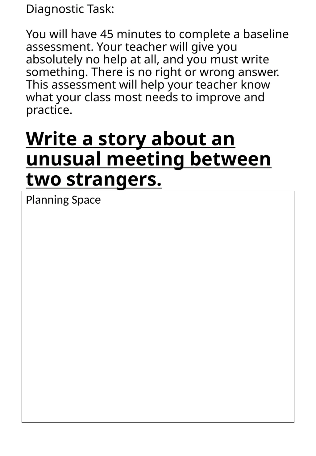 GCSE Language Paper 1 Section B (Creative Writing) - slide 4 of 49