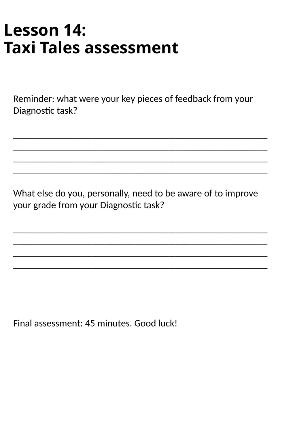 GCSE Language Paper 1 Section B (Creative Writing) - slide 49 of 49