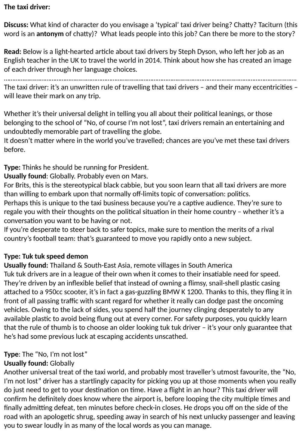 GCSE Language Paper 1 Section B (Creative Writing) - slide 18 of 49