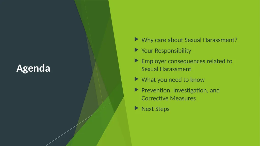 For Illinois Supervisors Sexual Harassment - slide 2 of 16