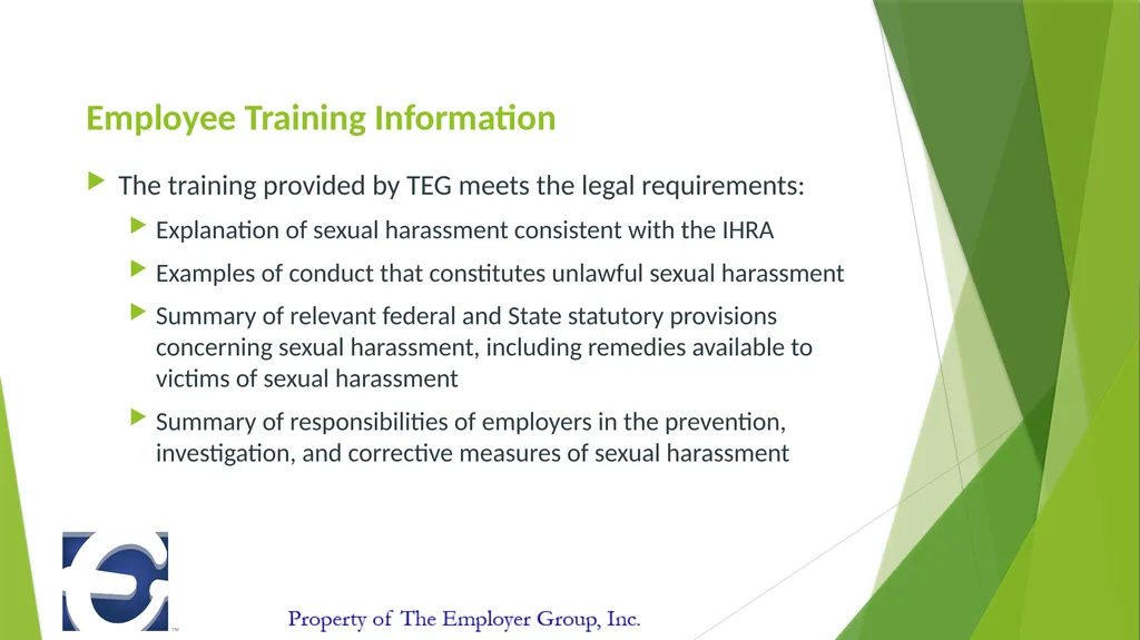 For Illinois Supervisors Sexual Harassment - slide 5 of 16