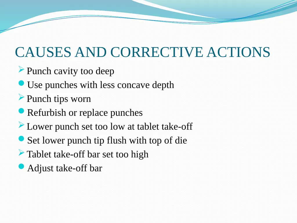 Seminar on DEFECTS IN TABLETS BY ARJUN NARALA - slide 9 of 36