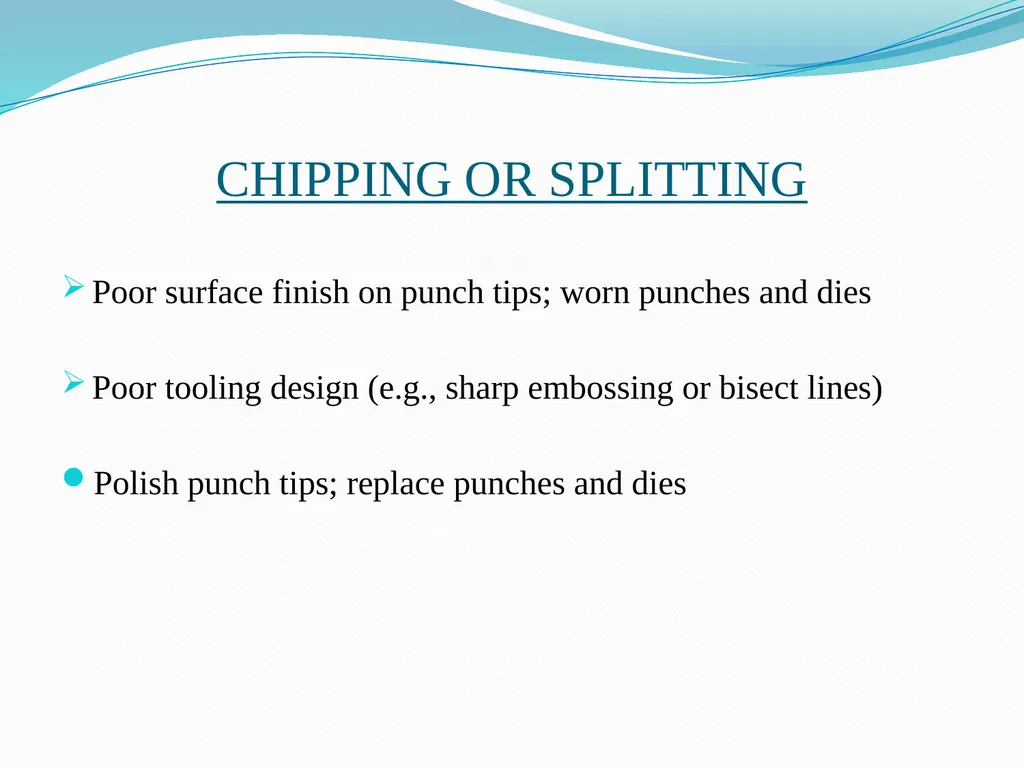 Seminar on DEFECTS IN TABLETS BY ARJUN NARALA - slide 17 of 36