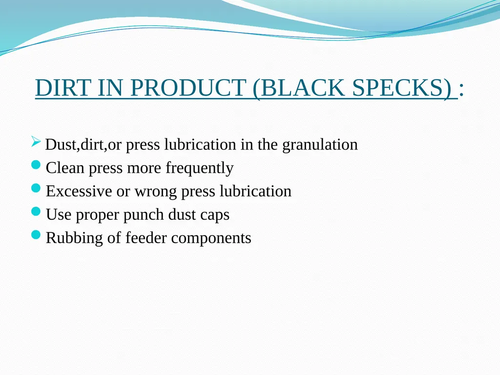 Seminar on DEFECTS IN TABLETS BY ARJUN NARALA - slide 16 of 36