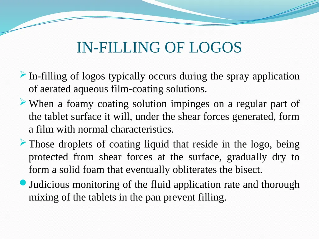 Seminar on DEFECTS IN TABLETS BY ARJUN NARALA - slide 32 of 36