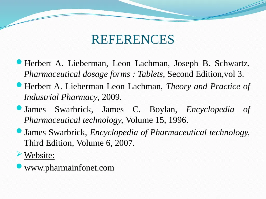 Seminar on DEFECTS IN TABLETS BY ARJUN NARALA - slide 35 of 36