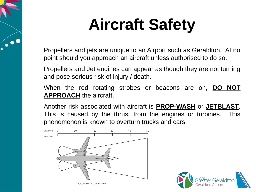 Geraldton Airport Airside Landside Induction - slide 32 of 40