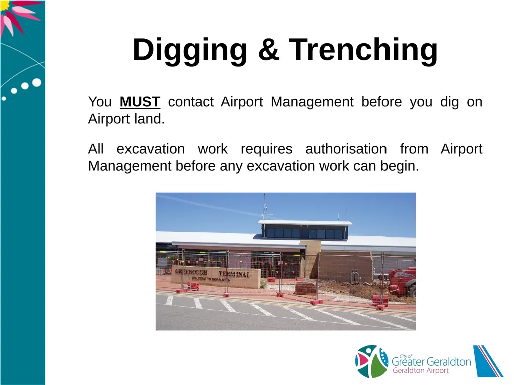 Geraldton Airport Airside Landside Induction - slide 17 of 40