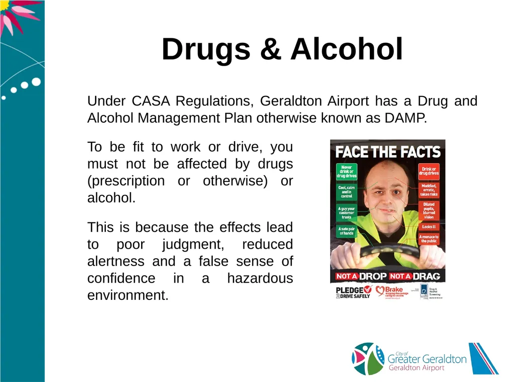 Geraldton Airport Airside Landside Induction - slide 30 of 40