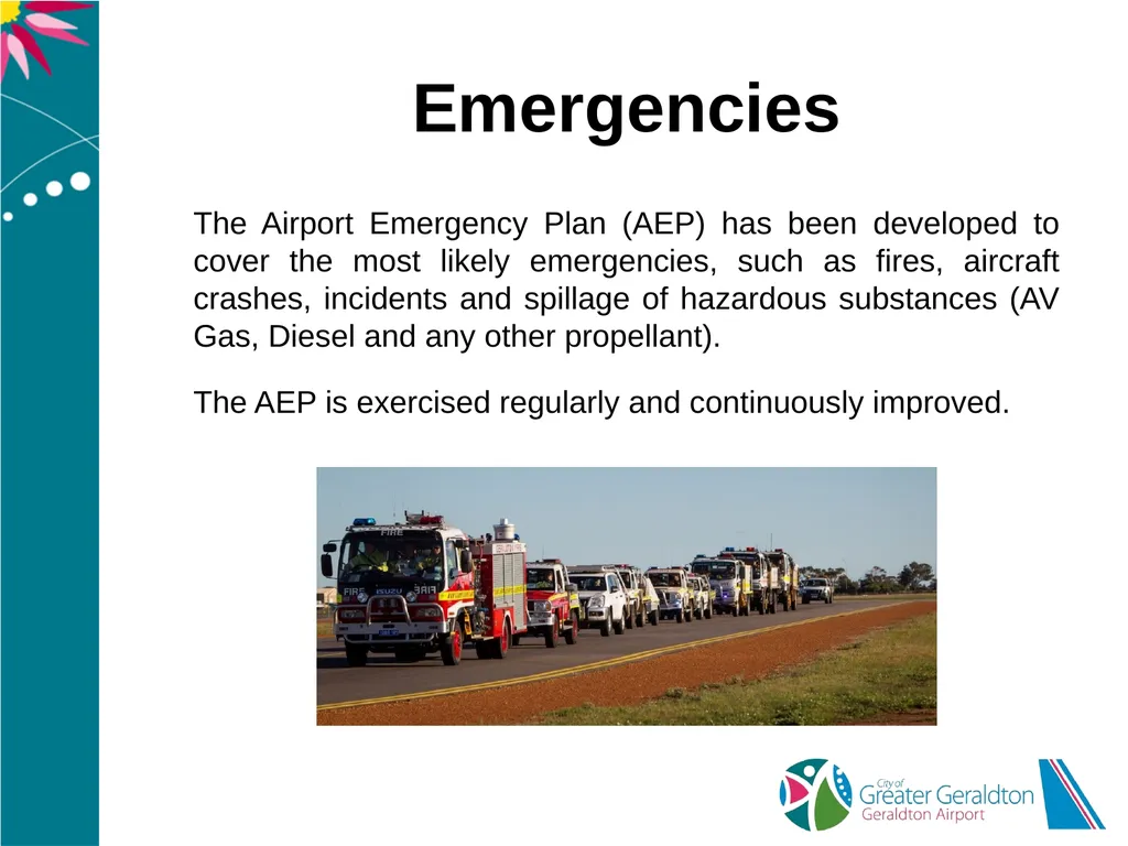 Geraldton Airport Airside Landside Induction - slide 7 of 40