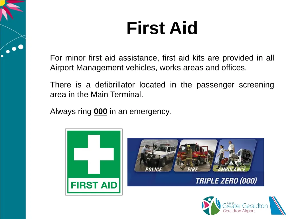Geraldton Airport Airside Landside Induction - slide 11 of 40