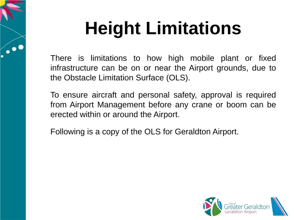 Geraldton Airport Airside Landside Induction - slide 37 of 40