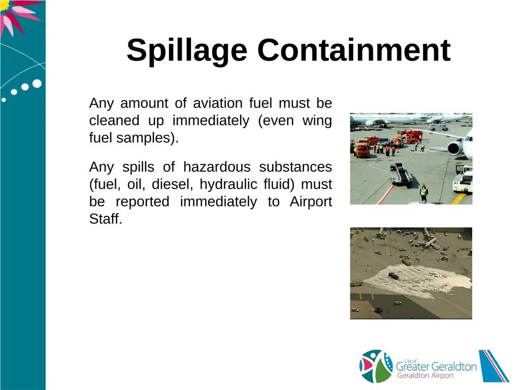 Geraldton Airport Airside Landside Induction - slide 31 of 40