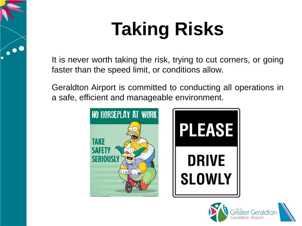 Geraldton Airport Airside Landside Induction - slide 15 of 40