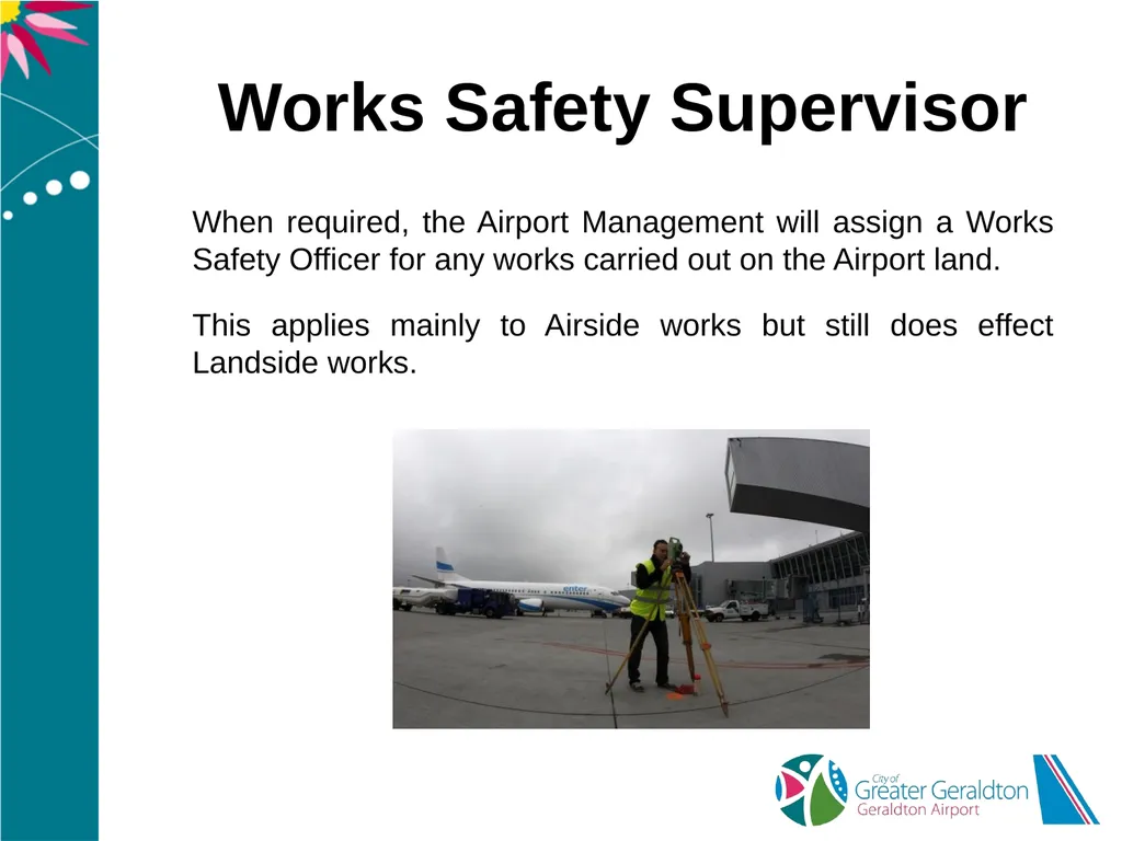 Geraldton Airport Airside Landside Induction - slide 21 of 40