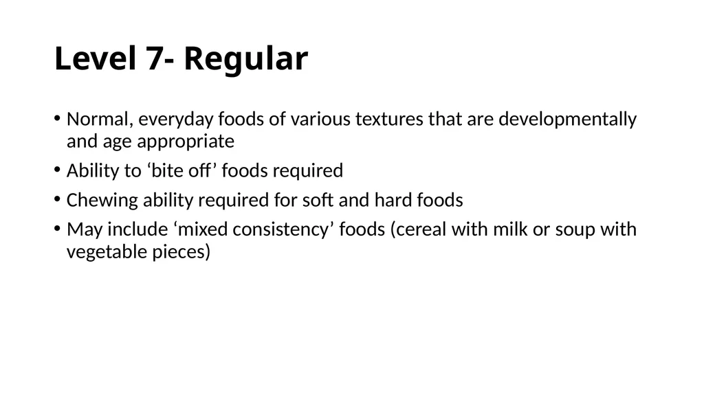 International Dysphagia Diet Standardization - slide 16 of 16