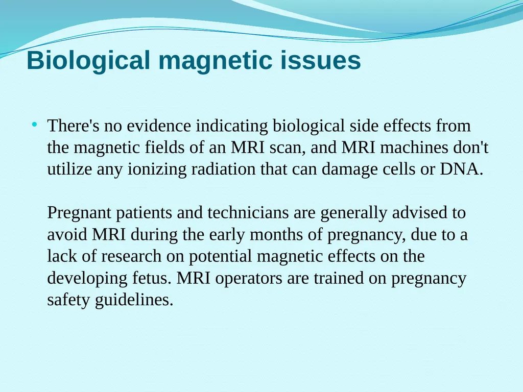 MRI Safety Training Safety Background The MRI - slide 7 of 20
