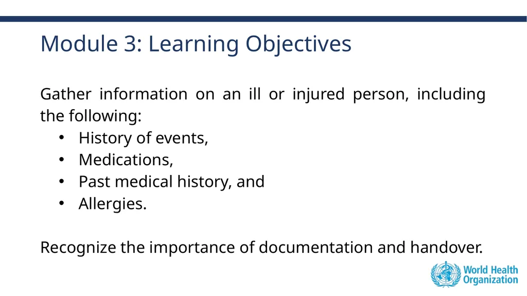 Module 3: CABCDE Approach Community First Aid - slide 3 of 51