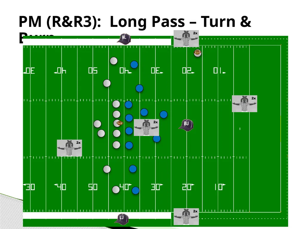 Approved Football Officiating Mechanics Goal Line, - slide 29 of 72