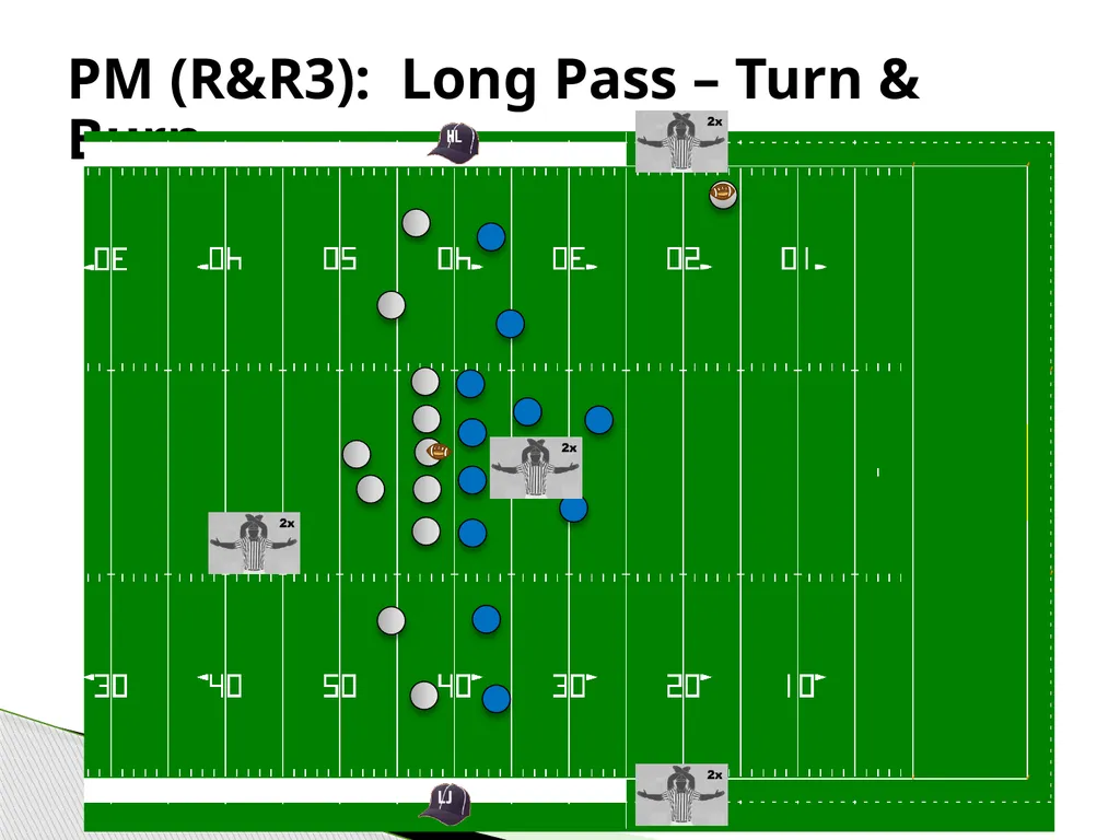 Approved Football Officiating Mechanics Goal Line, - slide 61 of 72