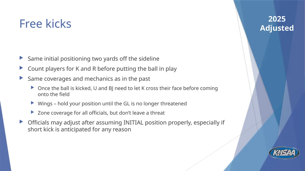 FB Mechanics Considerations, Emphasis, and - slide 20 of 27