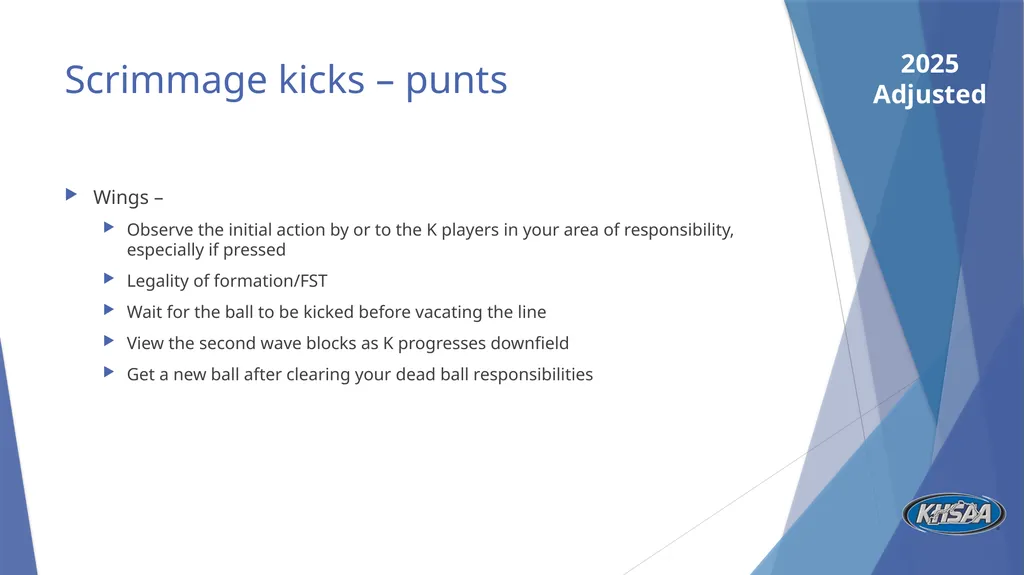 FB Mechanics Considerations, Emphasis, and - slide 23 of 27