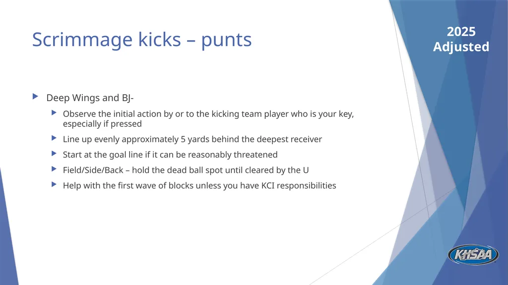 FB Mechanics Considerations, Emphasis, and - slide 24 of 27