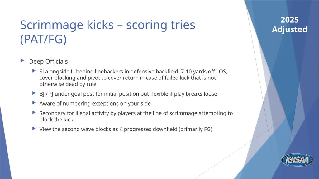 FB Mechanics Considerations, Emphasis, and - slide 26 of 27