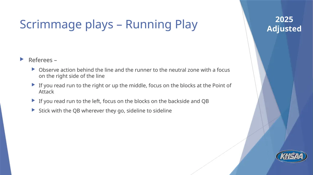 FB Mechanics Considerations, Emphasis, and - slide 8 of 27