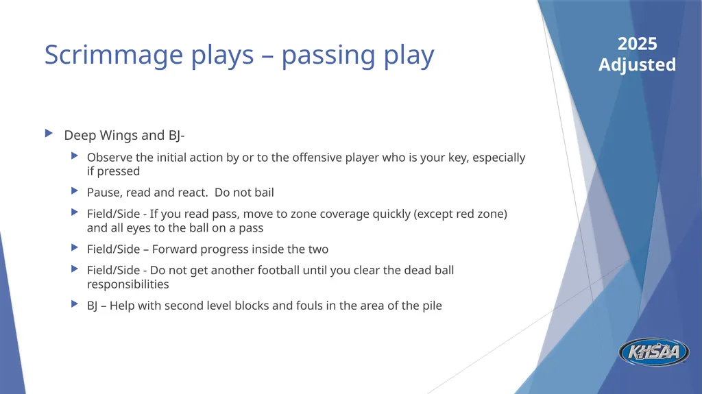 FB Mechanics Considerations, Emphasis, and - slide 15 of 27