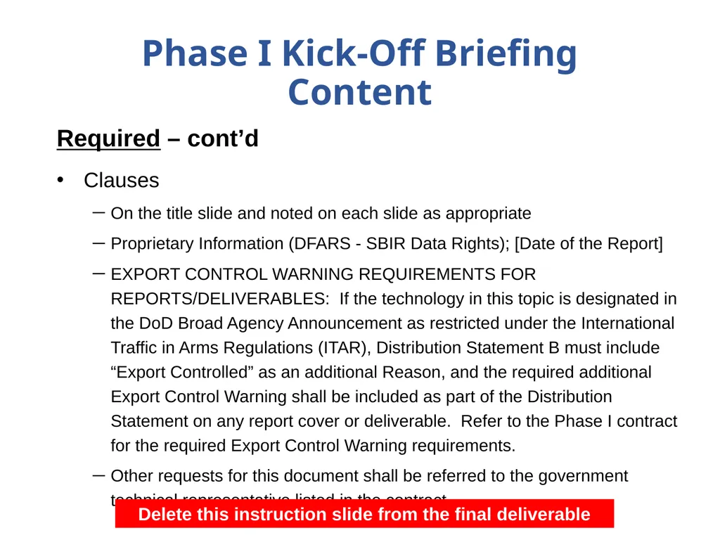 Department of the Navy SBIR/STTR Kick-Off Briefing - slide 5 of 12